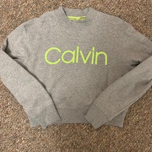 Calvin Klein cropped sweatshirt